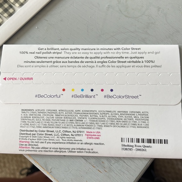 Colorstreet nails blushing rose quartz - Picture 2 of 2